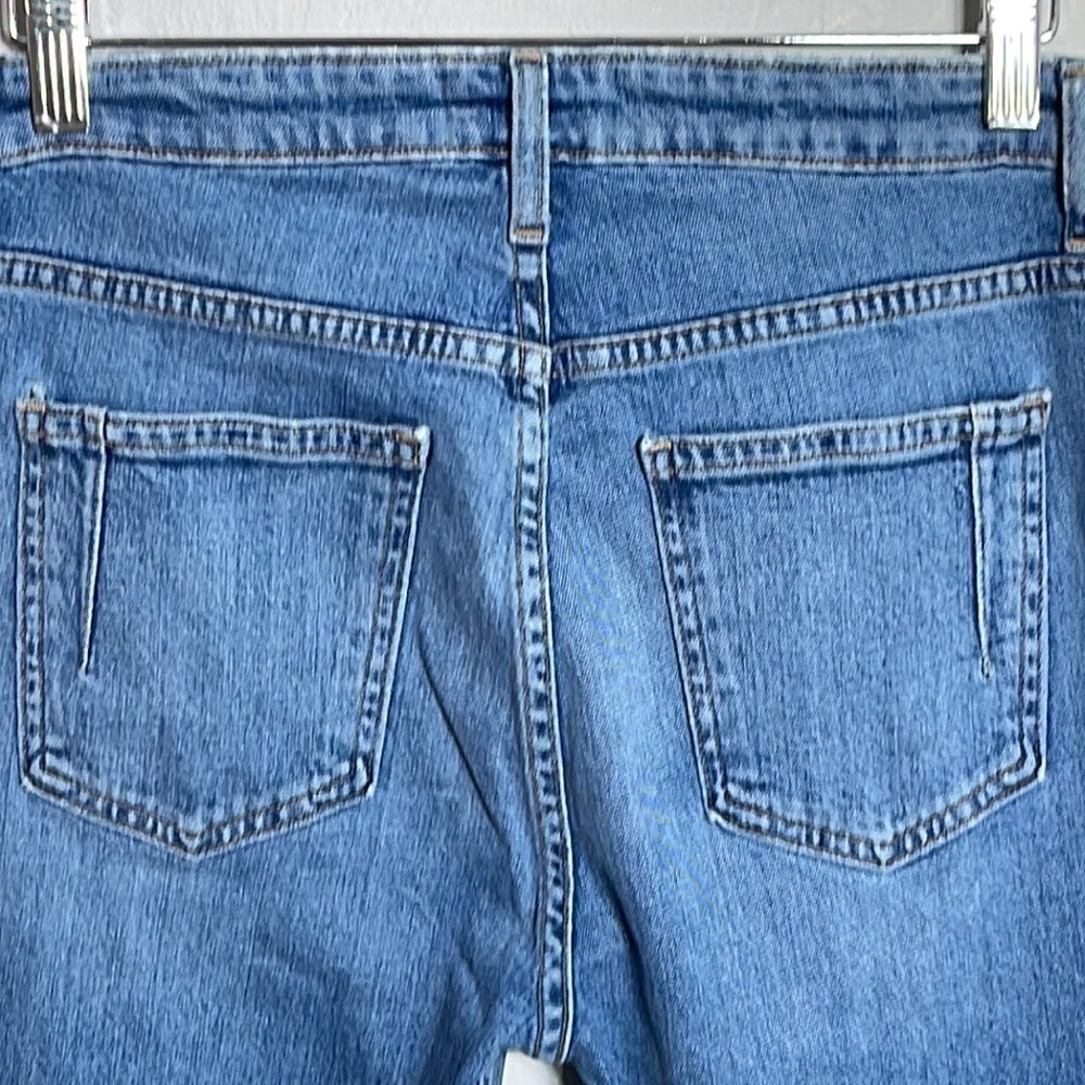 Derek Lam 10 Crosby Lucia Front Slit High Waist Italian Denim Jeans Size 29 New - Picture 11 of 14